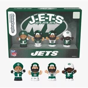 New York Jets Fisher Price Little People Collector NFL - New York Jets 4-Pack